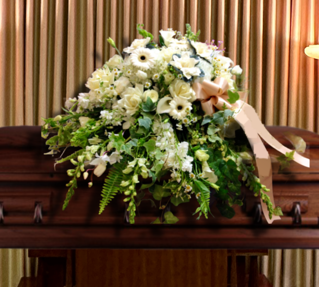 Guiding Light Casket Spray