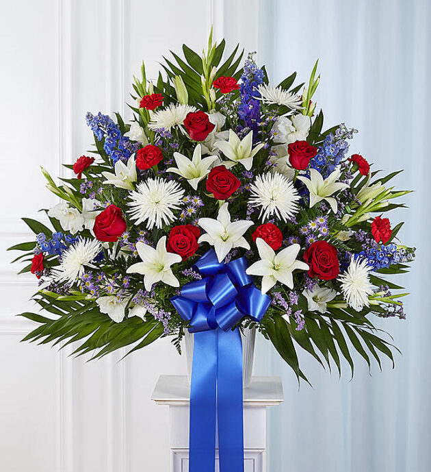 Patriotic Tribute Basket