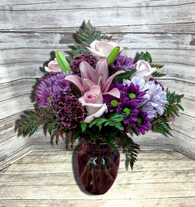 Pretty in Pink & Lavender Bouquet