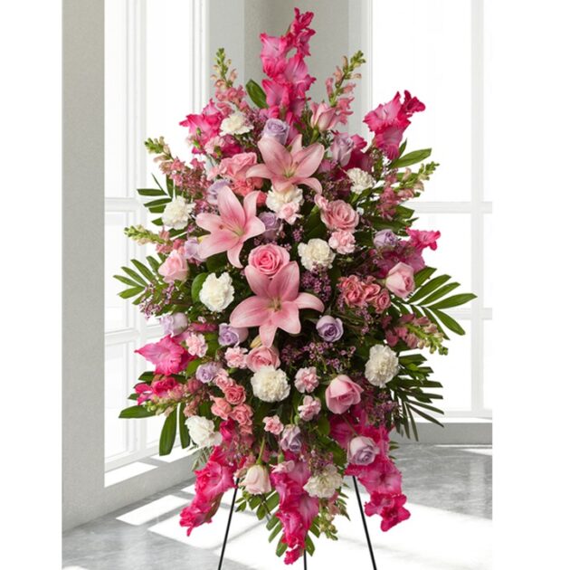 Pink Standing Spray