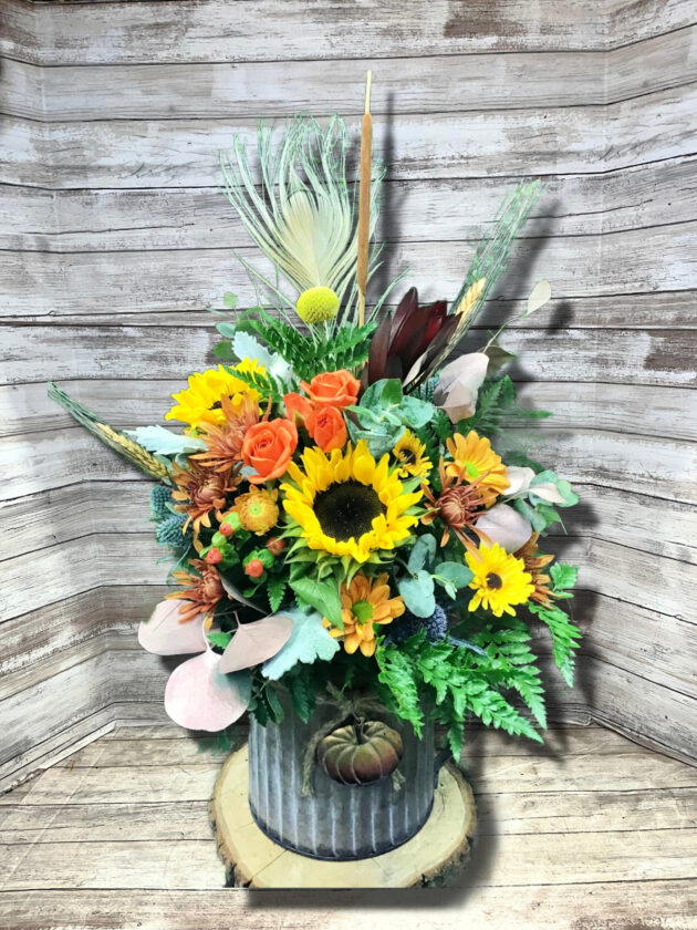 Rustic Harvest Tin