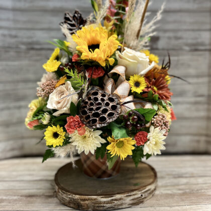 Warm Fall Butterscotch Tin